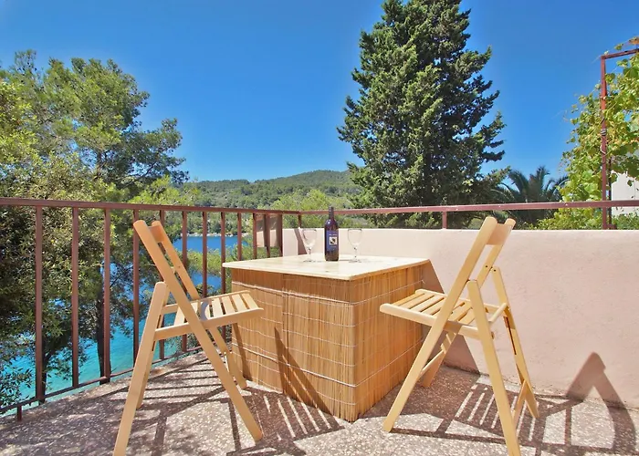 公寓 Seafront Dana - Two Bedroom With Terrace And Sea View *